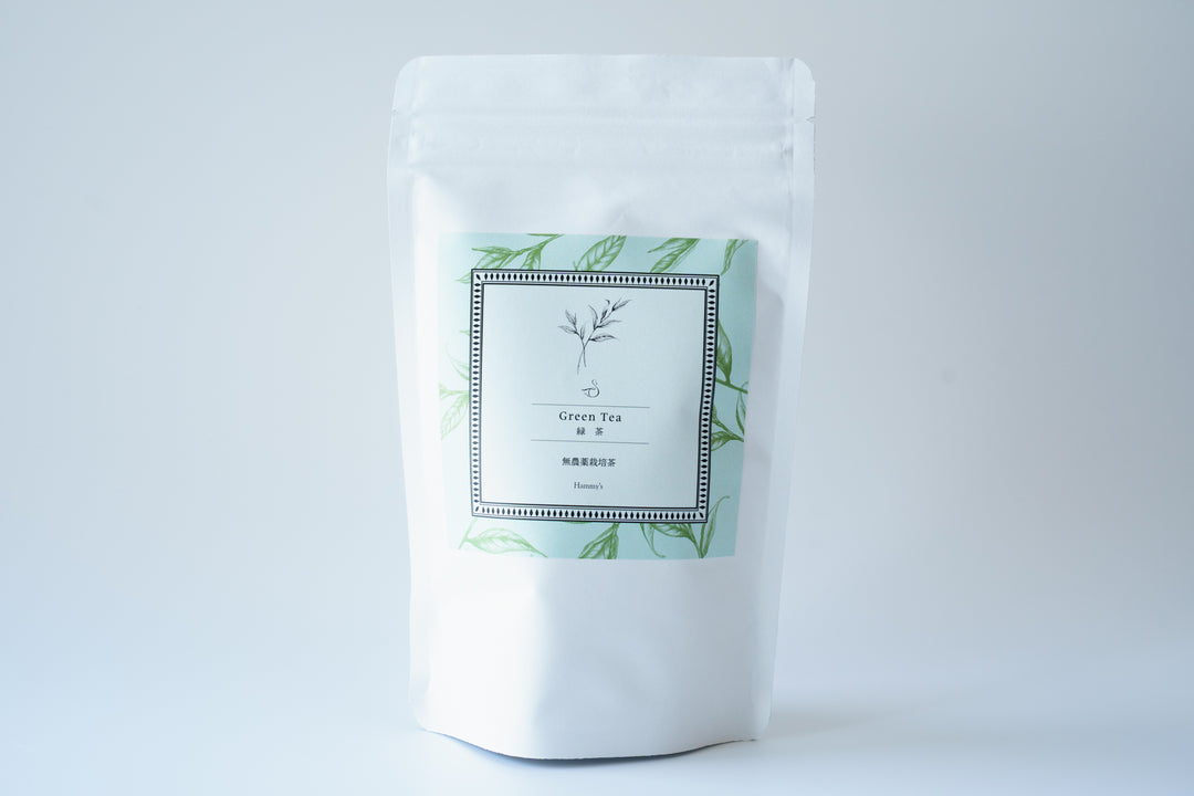 無農薬栽培の緑茶