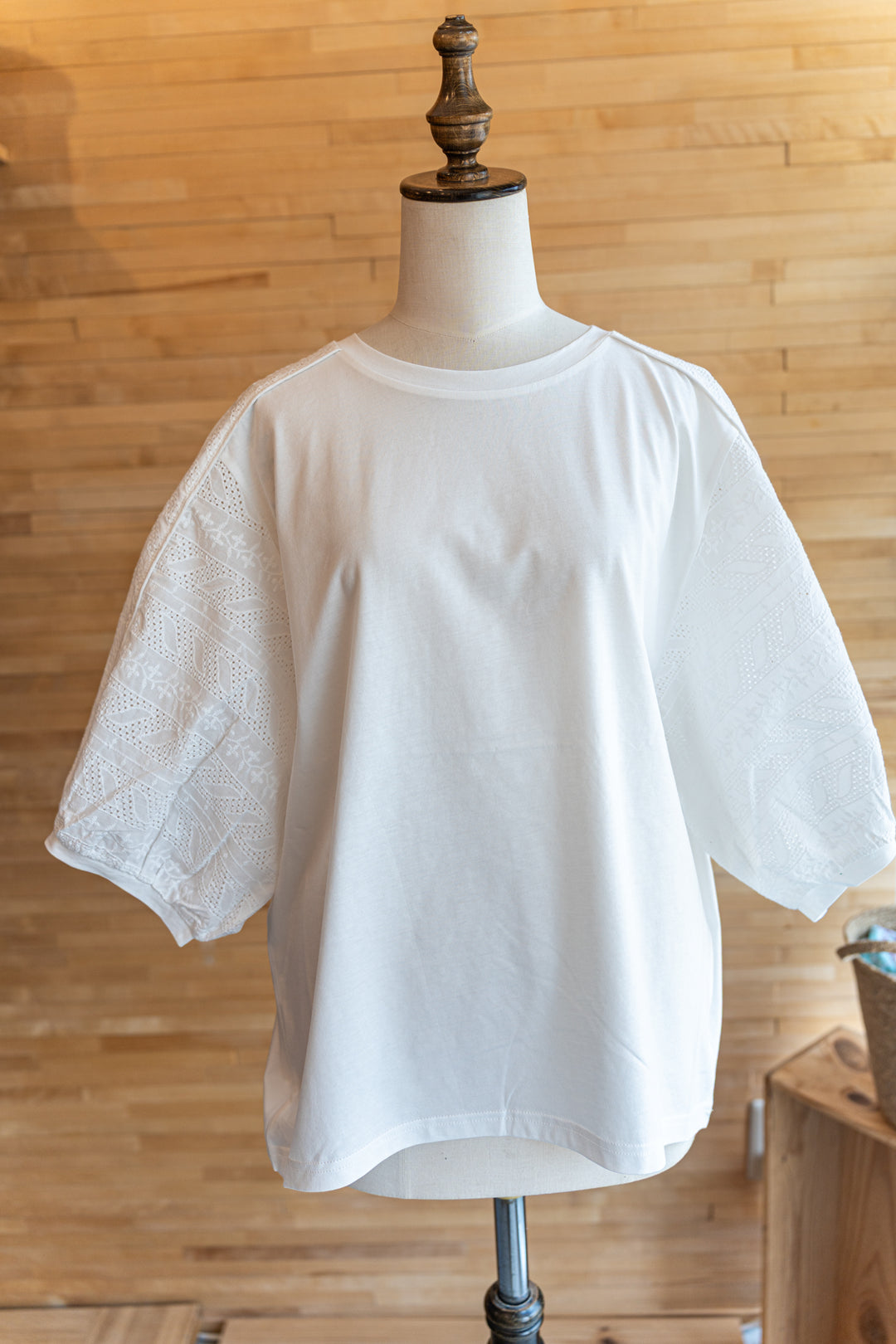 エンブロイダリーコンビＴシャツ SDCK5236 Lサイズ