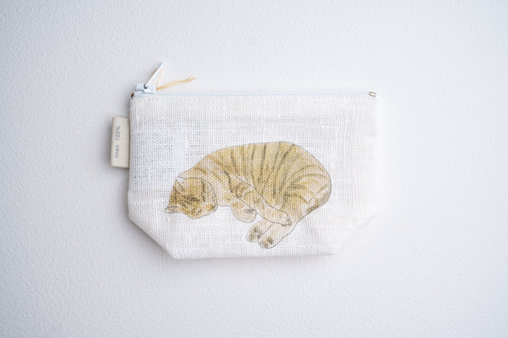 fog linen work ミニポーチ ISABELLE BOINOT ２匹の猫