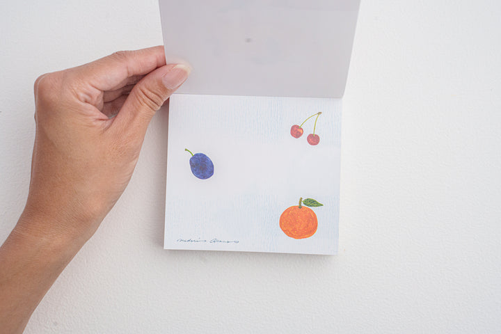 浅野みどり ブロックメモ Fruits