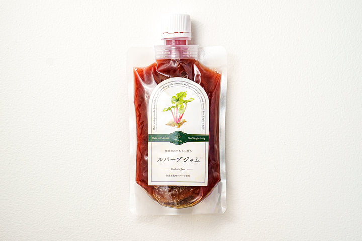 Tasshas 無農薬栽培 ルバーブジャム（パウチタイプ） 北海道産 160g
