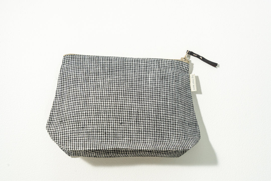 foglinenwork ポーチ 千鳥格子