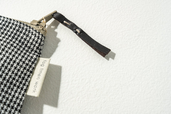 foglinenwork ポーチ 千鳥格子