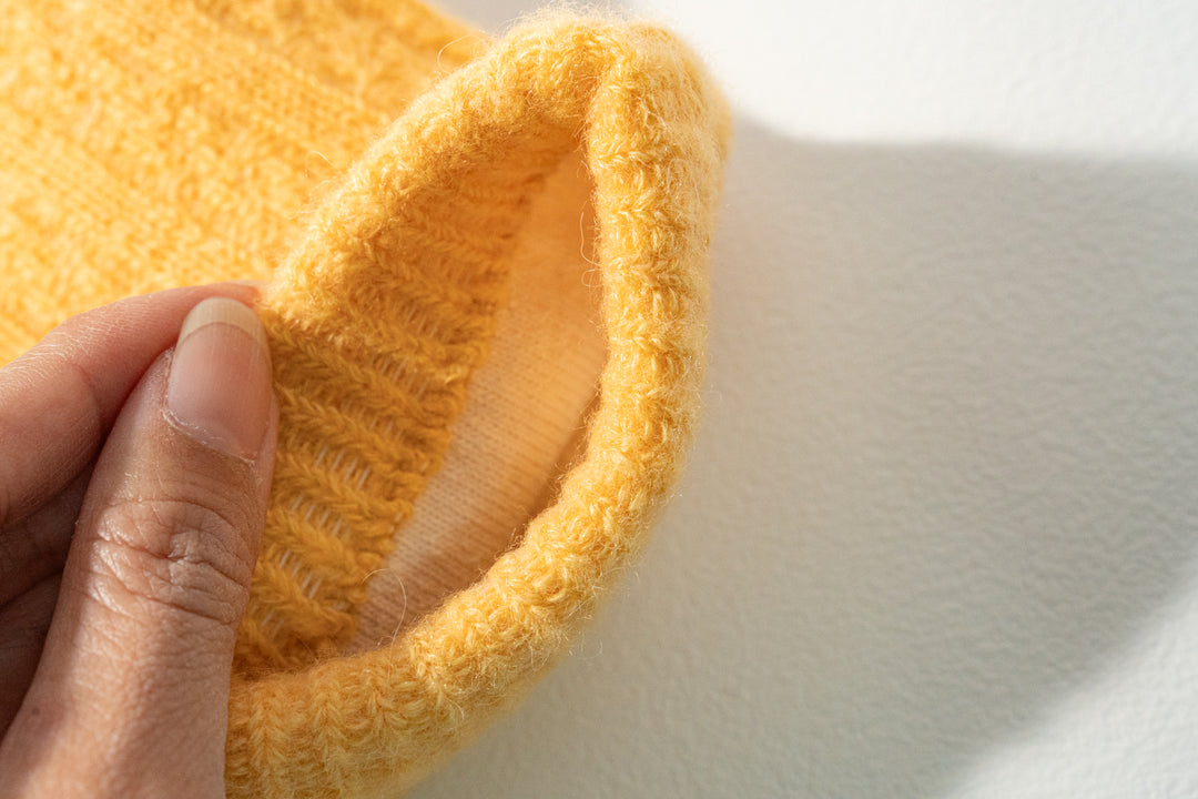 1.たむら靴下店 シルクとウール二重ソックス ピンク