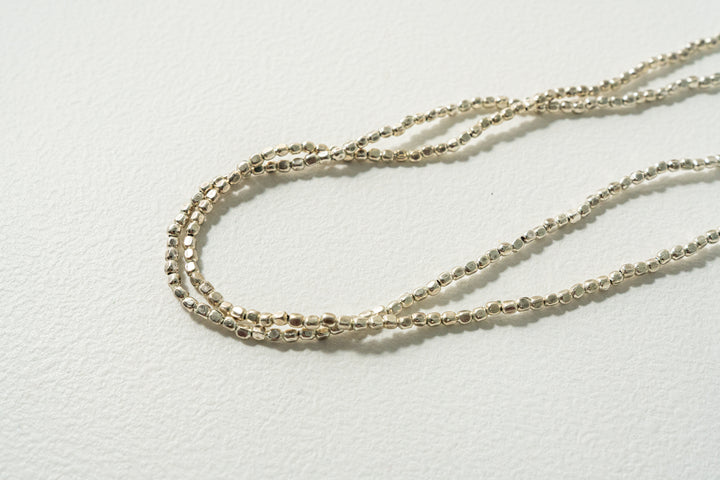 fog linen work シルバービーズネックレス 120cm L
