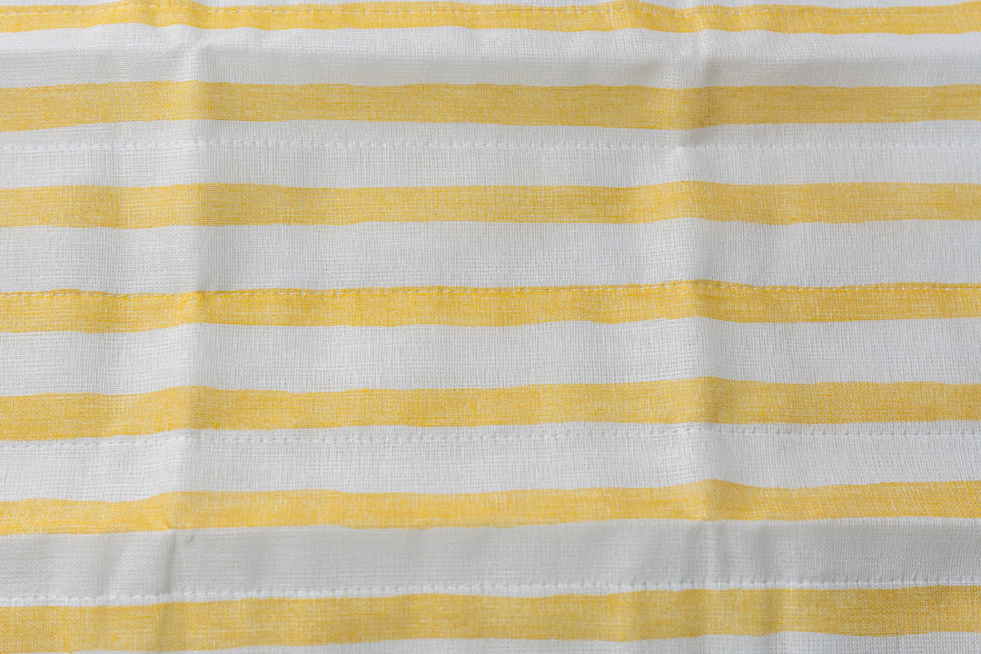中川政七商店 かや織ふきん よろけ黄色