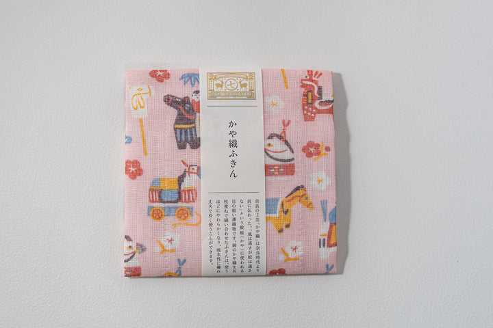 中川政七商店 かや織ふきん 午