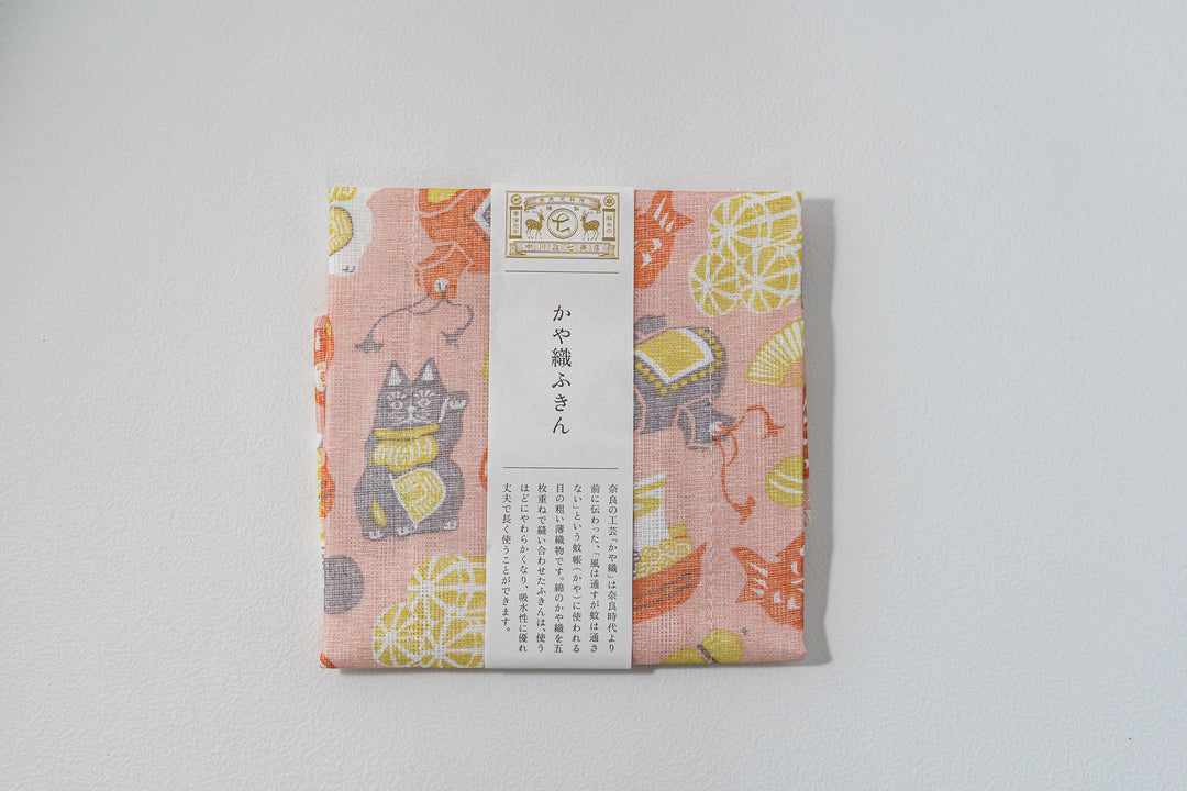 中川政七商店 かや織ふきん めでた