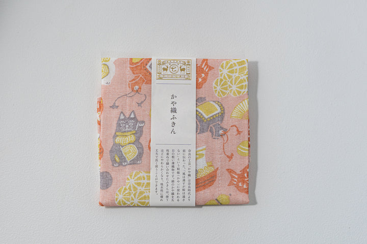 中川政七商店 かや織ふきん めでた
