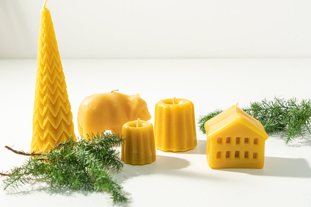 lampo 蜜蝋キャンドル くま