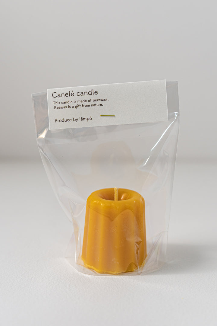 lampo 蜜蝋キャンドル カヌレ M