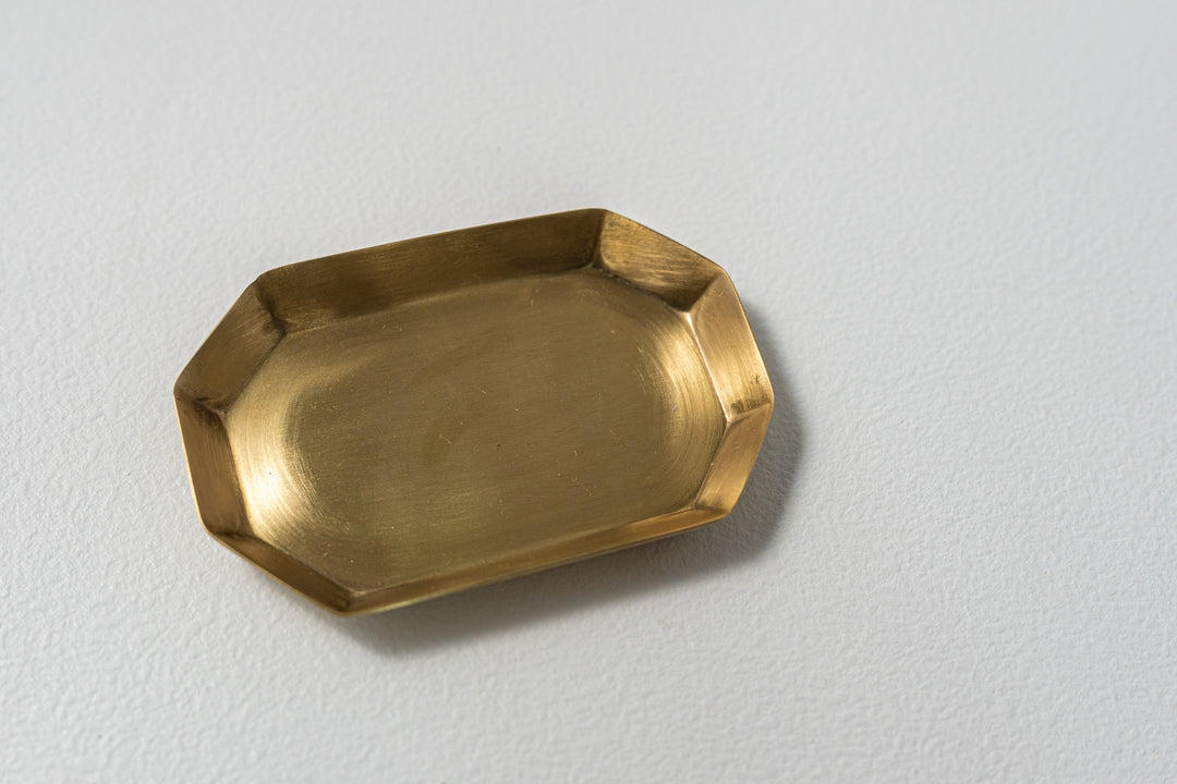 fog linen work 八角長方形 ブラスプレート