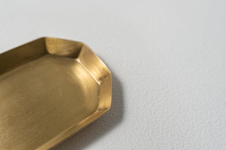 fog linen work 八角長方形 ブラスプレート