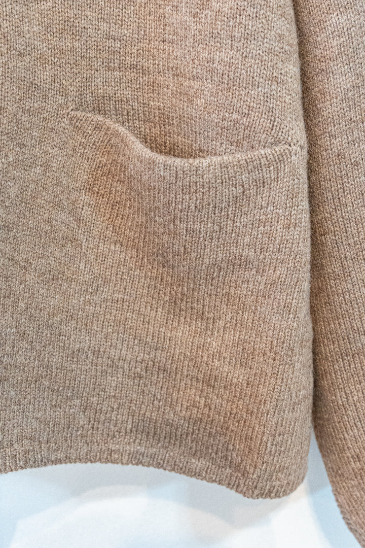 Bliss Bunch ラムナイロン ボトルネックワイドプルオーバー