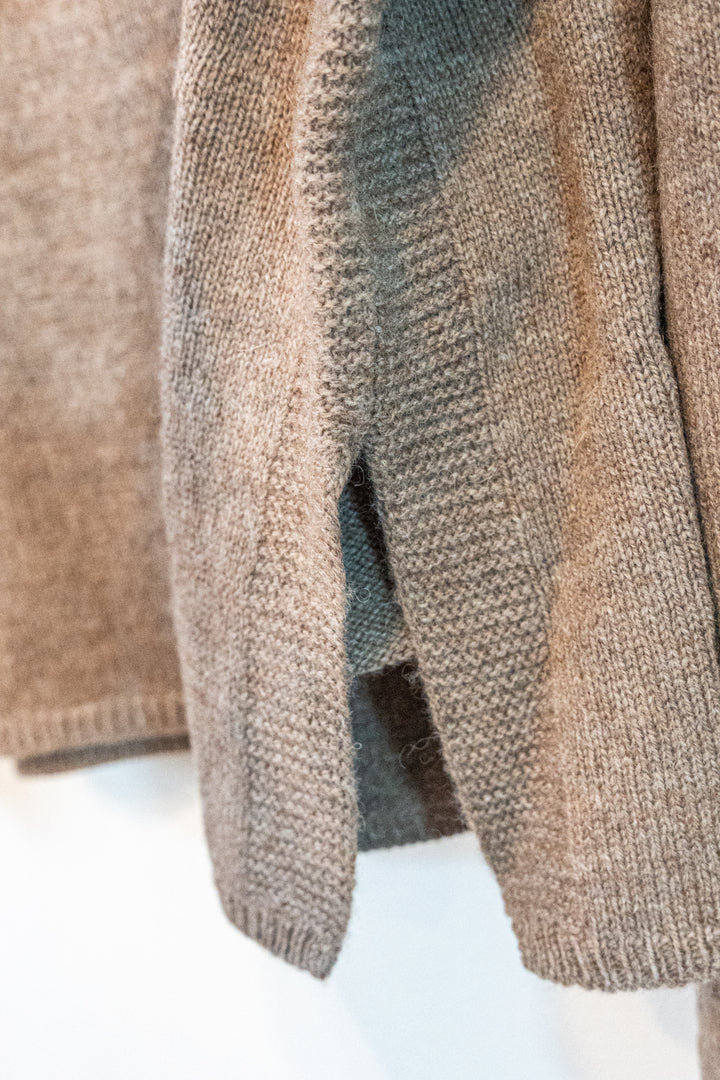 Bliss Bunch ラムナイロン ボトルネックワイドプルオーバー