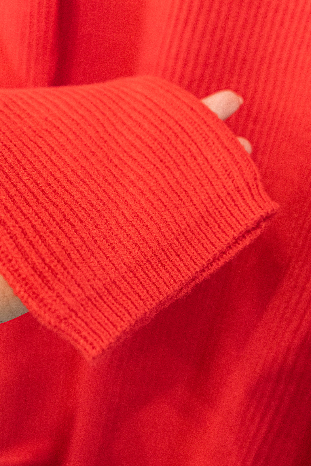 Bliss Bunch モールタッチサイドスリットタートルネック