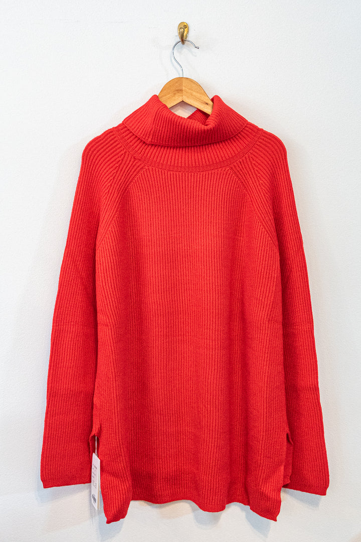 Bliss Bunch モールタッチサイドスリットタートルネック