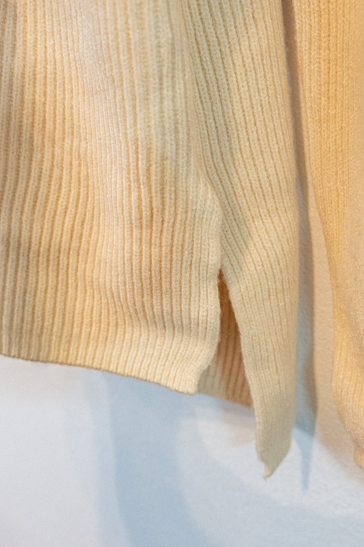 Bliss Bunch モールタッチサイドスリットタートルネック