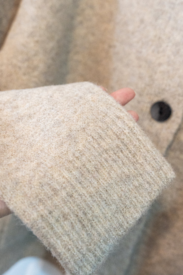 Bliss Bunch マシュマロヤーン ショートジャケット風カーディガン