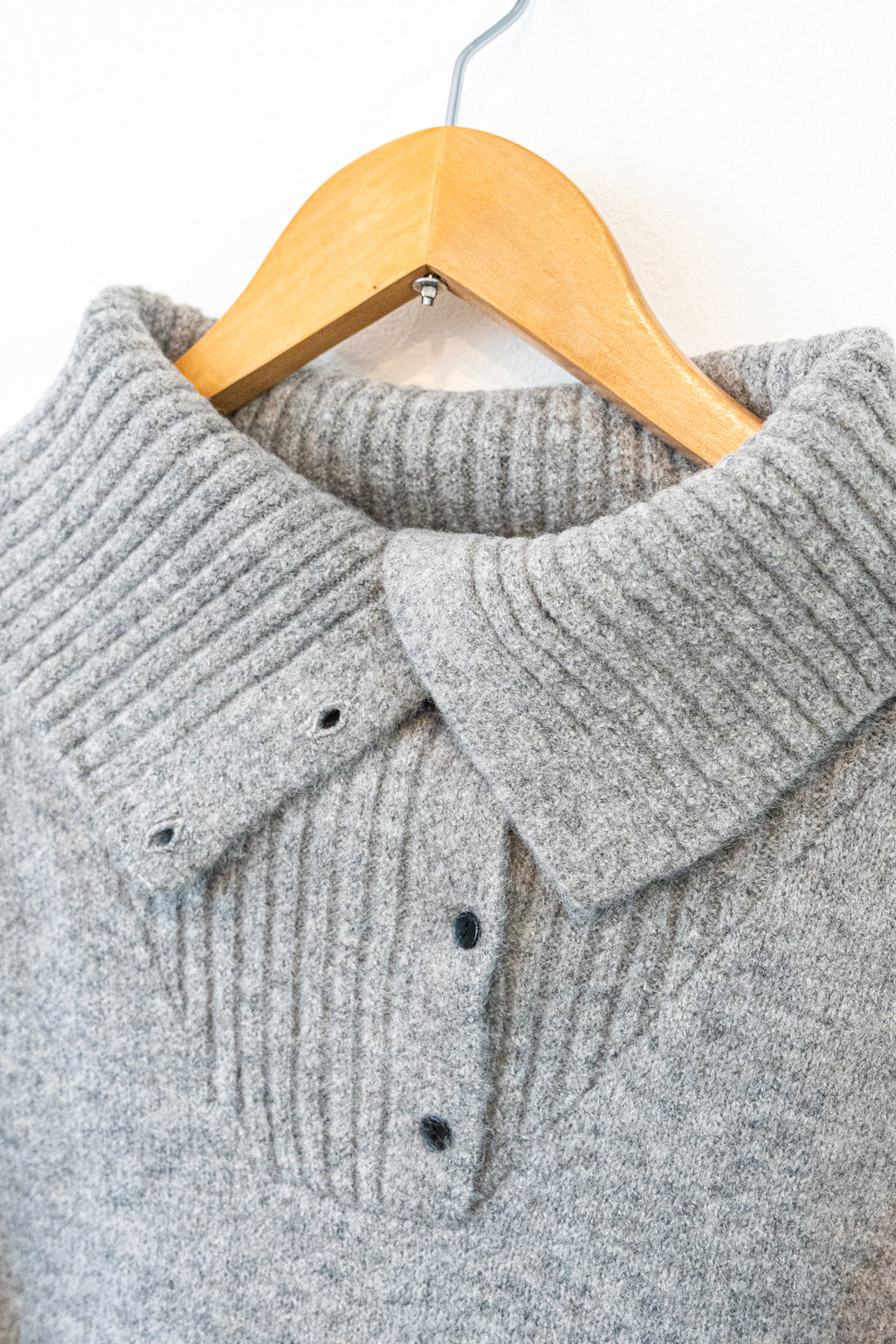 Bliss Bunch マシュマロヤーン オープンカラープルオーバー