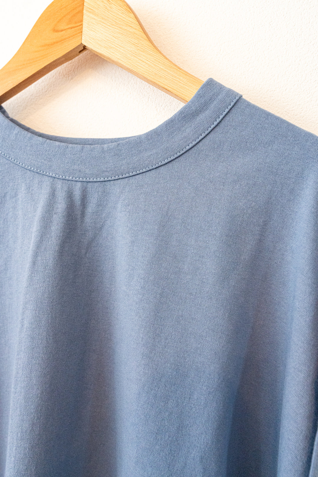 Bliss bunch リサイクルコットン天竺 前後差ワイドプルオーバー