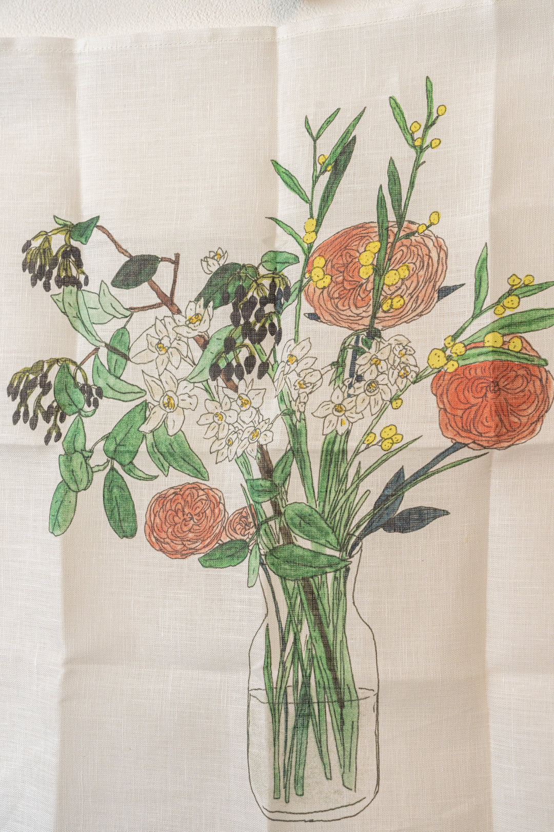 foglinenwork ハンカチ春のお花