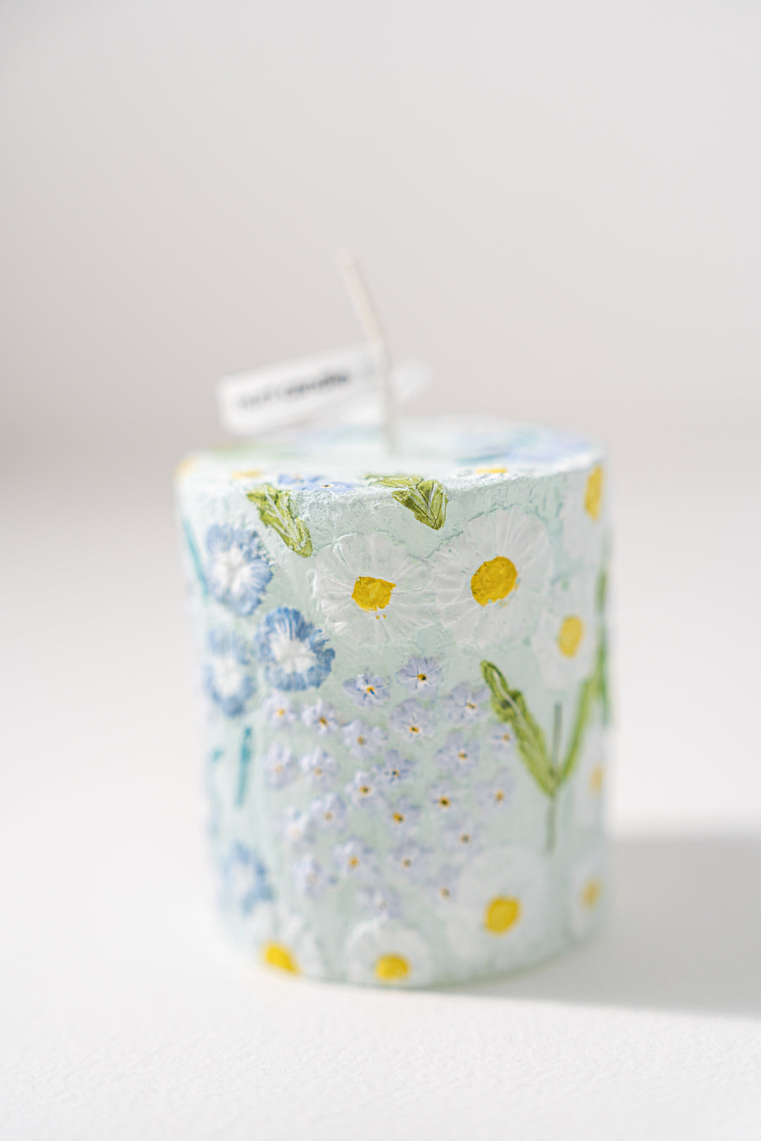 13.nuri candle 花の祈り ブルー S