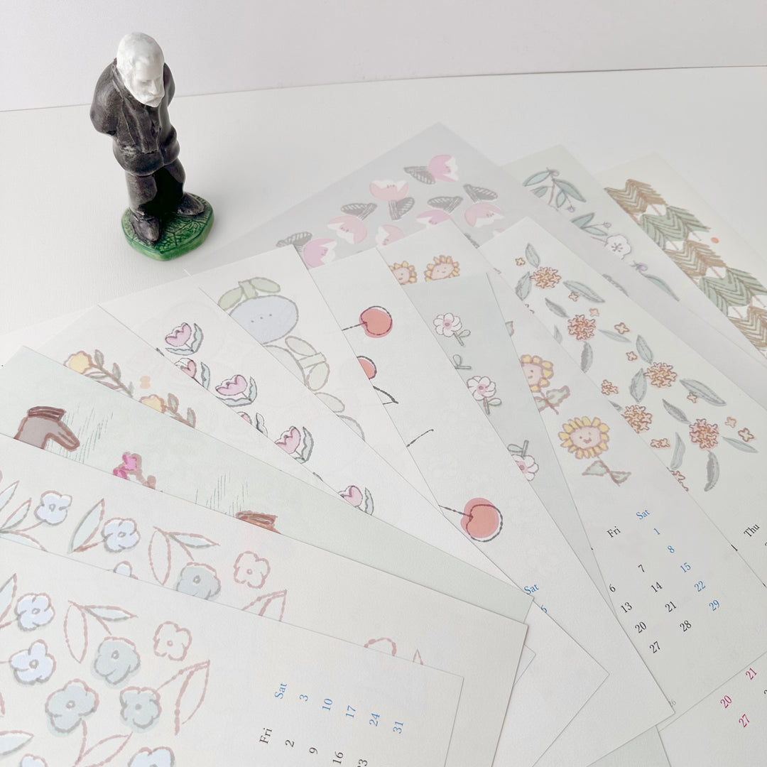 admi カレンダー2026 A4サイズ